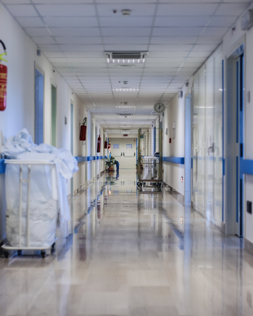 Thorough hospital cleaning service